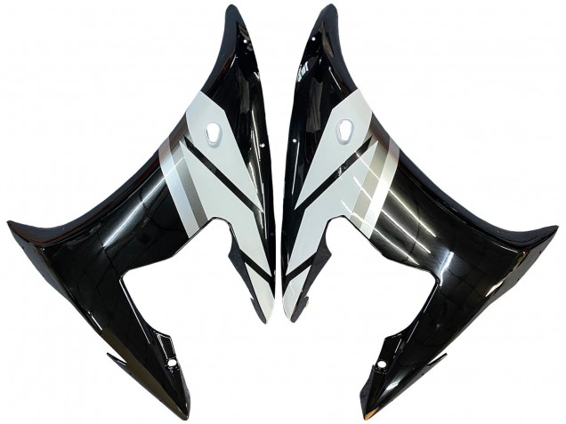 2005 Red White Glossy Black Yamaha YZF 600 R6 Motorcycle Fairings