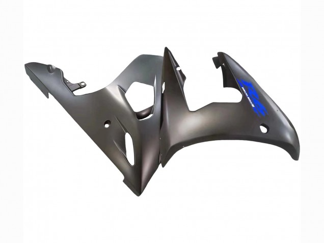 2005 Black Blue Yamaha YZF 600 R6 Motorcycle Fairings