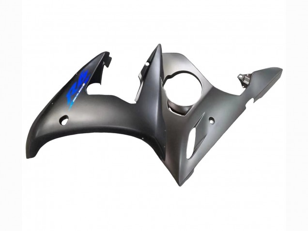 2005 Black Blue Yamaha YZF 600 R6 Motorcycle Fairings