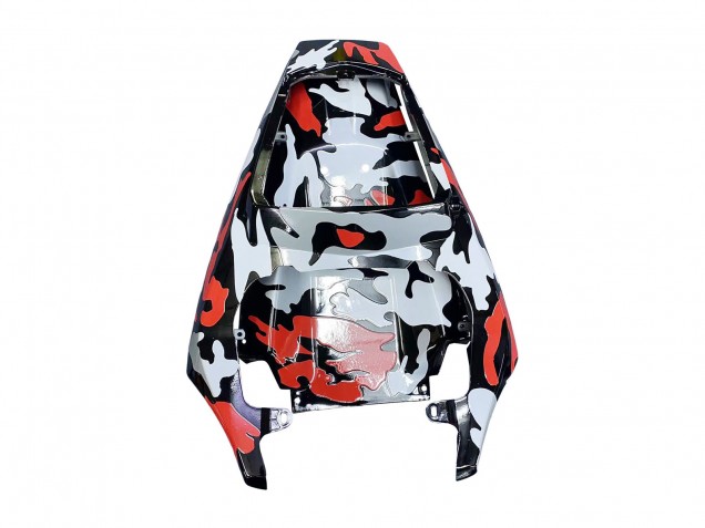 2005 Black Red Grey Camouflage Yamaha YZF 600 R6 Motorcycle Fairings