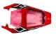 2005 White Red Glossy Black Yamaha YZF 600 R6 Motorcycle Fairings