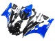 2006-2007 Blue Glossy Black Yamaha YZF 600 R6 Motorcycle Fairings