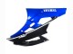 2006-2007 Blue Glossy Black Yamaha YZF 600 R6 Motorcycle Fairings