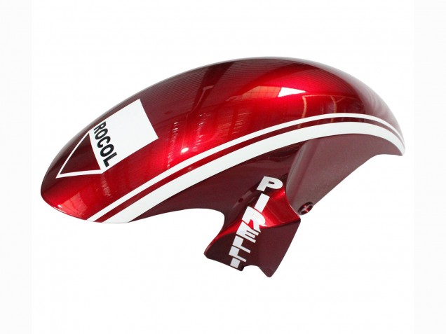 2006-2007 White Red Black Green Monster Milwaukee Yamaha YZF 600 R6 Motorcycle Fairings