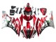 2006-2007 White Red Black Green Monster Milwaukee Yamaha YZF 600 R6 Motorcycle Fairings
