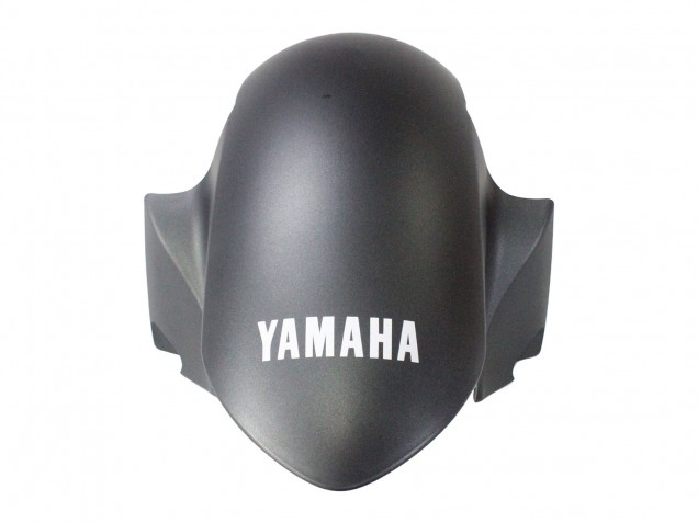 2006-2007 Matte Black Silver Flame Yamaha YZF 600 R6 Motorcycle Fairings