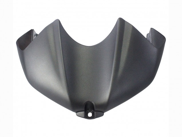 2006-2007 Matte Black Silver Flame Yamaha YZF 600 R6 Motorcycle Fairings