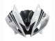 2006-2007 White Glossy Black Motul Michelin Yamaha YZF 600 R6 Motorcycle Fairings