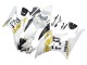 2006-2007 White Gold Black Fiat Yamaha YZF 600 R6 Motorcycle Fairings