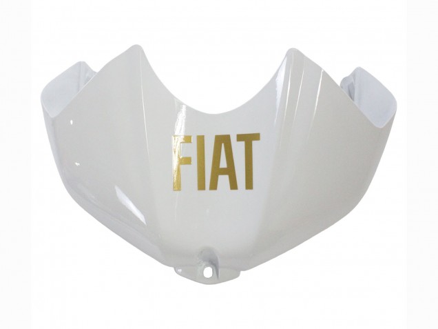 2006-2007 White Gold Black Fiat Yamaha YZF 600 R6 Motorcycle Fairings
