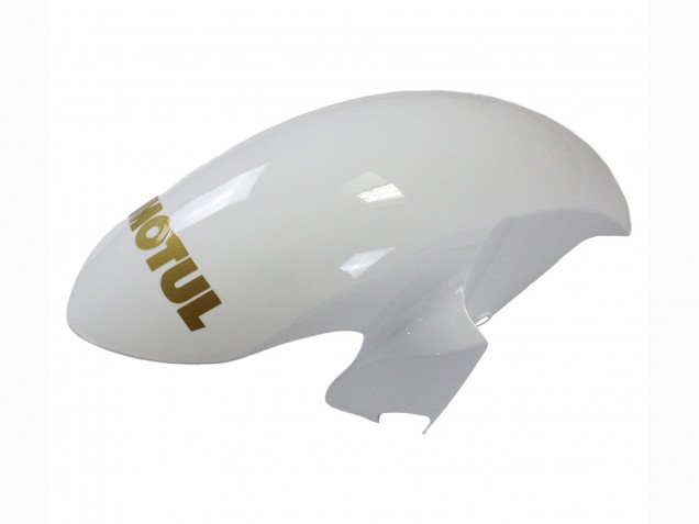 2006-2007 White Gold Black Fiat Yamaha YZF 600 R6 Motorcycle Fairings