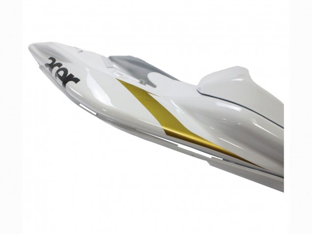 2006-2007 White Gold Black Fiat Yamaha YZF 600 R6 Motorcycle Fairings