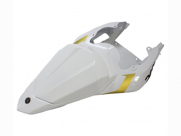 2006-2007 White Gold Black Fiat Yamaha YZF 600 R6 Motorcycle Fairings