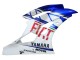 2006-2007 White Blue Red Fiat Motul Michelin Yamaha YZF 600 R6 Motorcycle Fairings