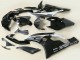 2006-2007 Glossy Black Matte Black White Motul Michelin Yamaha YZF 600 R6 Motorcycle Fairings