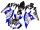 2006-2007 White Blue Black Fimer Volvo Yamalube Sterilgarda Yamaha YZF 600 R6 Motorcycle Fairings
