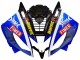 2006-2007 White Blue Black Fimer Volvo Yamalube Sterilgarda Yamaha YZF 600 R6 Motorcycle Fairings