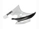 2006-2007 White Matte Black Yamaha YZF 600 R6 Motorcycle Fairings