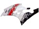 2006-2007 White Red Black Motul Yamaha YZF 600 R6 Motorcycle Fairings