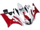 2006-2007 White Red Yamaha YZF 600 R6 Motorcycle Fairings