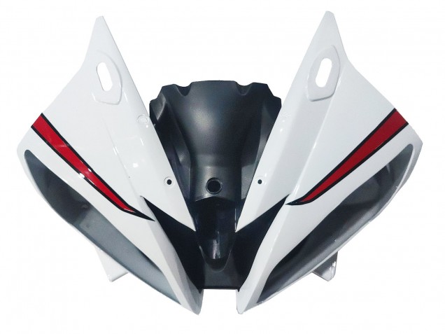 2006-2007 White Red Yamaha YZF 600 R6 Motorcycle Fairings