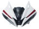 2006-2007 White Red Yamaha YZF 600 R6 Motorcycle Fairings