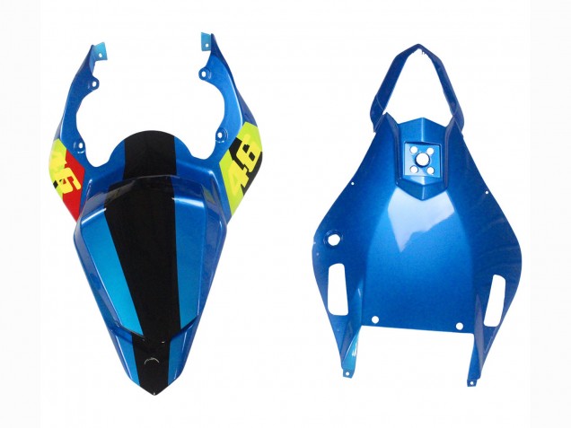 2006-2007 Blue Neon Green Black Shark Yamaha YZF 600 R6 Motorcycle Fairings