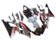 2008-2016 Silver Black Red Shark 4 Yamaha YZF 600 R6 Motorcycle Fairings