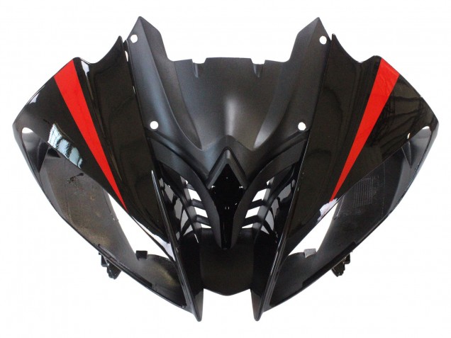2008-2016 Silver Black Red Shark 4 Yamaha YZF 600 R6 Motorcycle Fairings