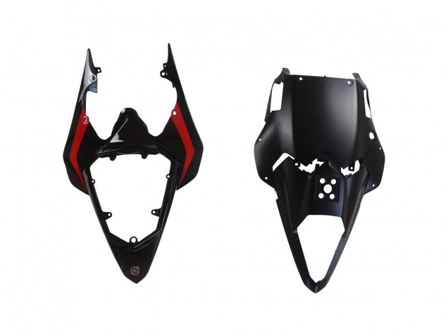 2008-2016 Silver Black Red Shark 4 Yamaha YZF 600 R6 Motorcycle Fairings