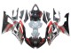2008-2016 Silver Black Red Shark 4 Yamaha YZF 600 R6 Motorcycle Fairings