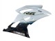 2008-2016 White Blue Glossy Black Yamaha YZF 600 R6 Motorcycle Fairing