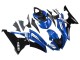 2008-2016 White Blue Glossy Black Yamaha YZF 600 R6 Motorcycle Fairings