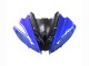 2008-2016 White Blue Glossy Black Yamaha YZF 600 R6 Motorcycle Fairings