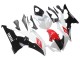 2008-2016 White Red Glossy Black Yamaha YZF 600 R6 Motorcycle Fairings