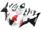 2008-2016 White Red Glossy Black Yamaha YZF 600 R6 Motorcycle Fairings