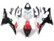 2008-2016 White Red Glossy Black Yamaha YZF 600 R6 Motorcycle Fairings