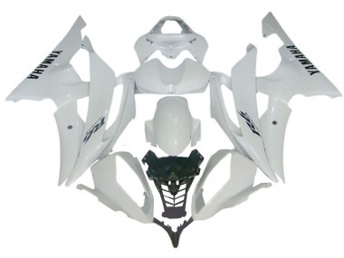 2008-2016 Glossy White Yamaha YZF 600 R6 Motorcycle Fairings