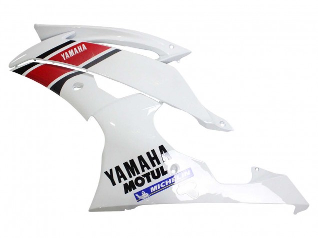 2008-2016 White Red Black Motul Michelin Yamaha YZF 600 R6 Motorcycle Fairings