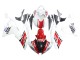 2008-2016 White Red Black Motul Michelin Yamaha YZF 600 R6 Motorcycle Fairings