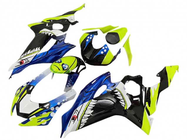 2008-2016 Green Blue Black Shark Yamaha YZF 600 R6 Motorcycle Fairings