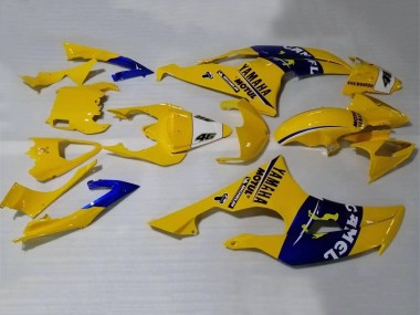 2008-2016 Yellow Blue Camel Motul Michelin Yamaha YZF 600 R6 Motorcycle Fairings