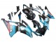 2008-2016 Light Blue Matte Black Petronas ENEOS Yamaha YZF 600 R6 Motorcycle Fairings