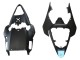 2008-2016 Light Blue Matte Black Petronas ENEOS Yamaha YZF 600 R6 Motorcycle Fairings