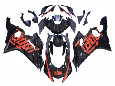 2008-2016 Red Glossy Black Yamaha YZF 600 R6 Motorcycle Fairings