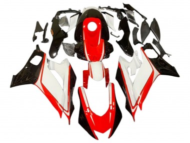 2017-2023 White Red Glossy Black Yamaha YZF 600 R6 Motorcycle Fairings