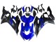 2017-2023 Blue Matte Black Yamaha YZF 600 R6 Motorcycle Fairings