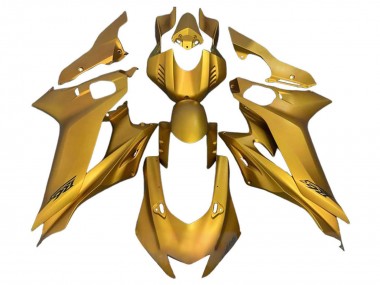 2017-2023 Gold Yamaha YZF 600 R6 Motorcycle Fairings