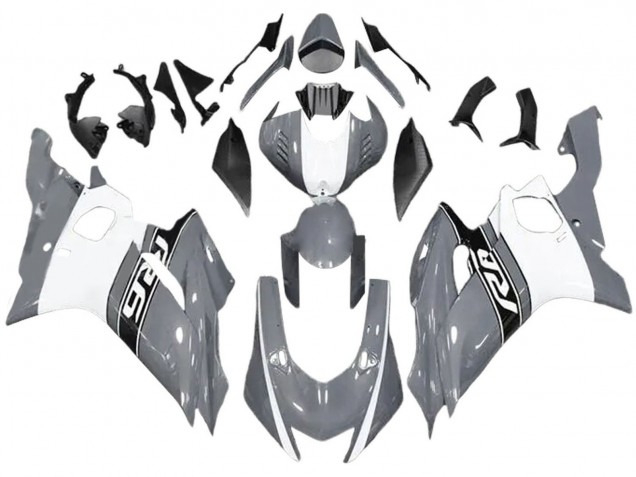 2017-2023 Nardo Grey White Yamaha YZF 600 R6 Motorcycle Fairings