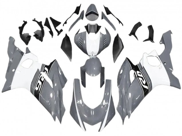2017-2023 Nardo Grey White Yamaha YZF 600 R6 Motorcycle Fairings